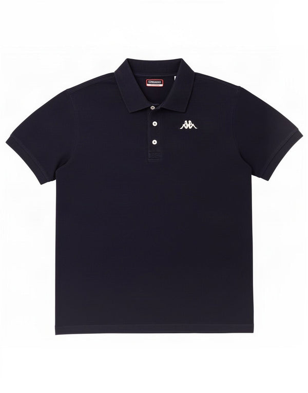 Camisa polo masculina Kappa 2XL algodão azul marinho