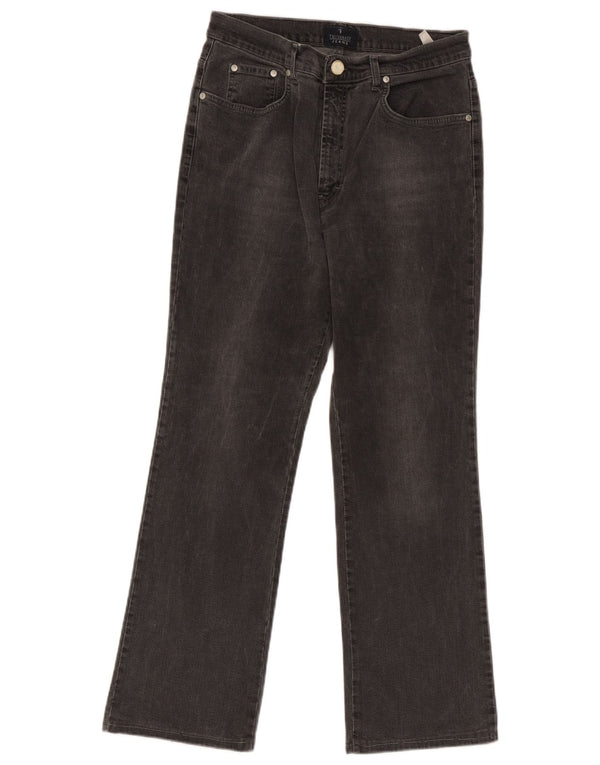 Jeans Bootcut feminino Trussardi W31 L28 algodão cinza