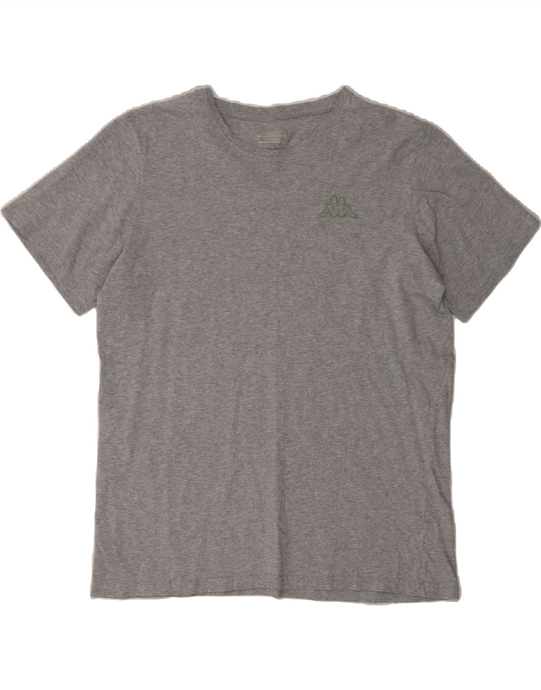KAPPA Womens T-Shirt Top UK 16 Large Grey Cotton Vintage Kappa and Second-Hand Kappa from Messina Hembry 