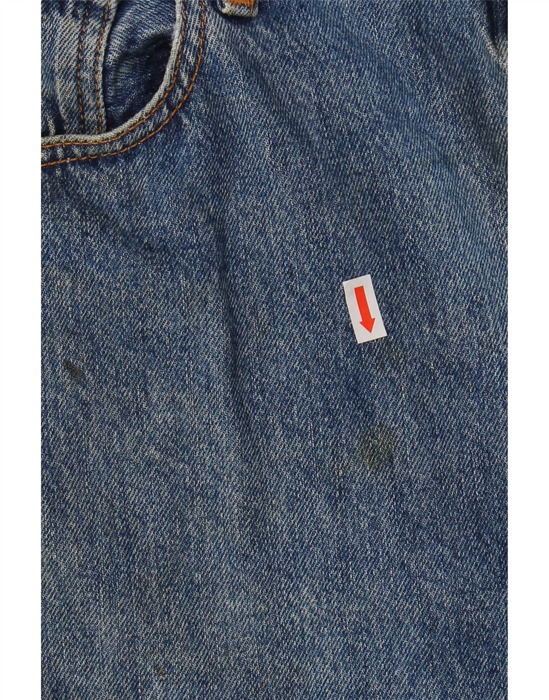 Calça jeans masculina Levi's 501 Straight W36 L28 azul algodão