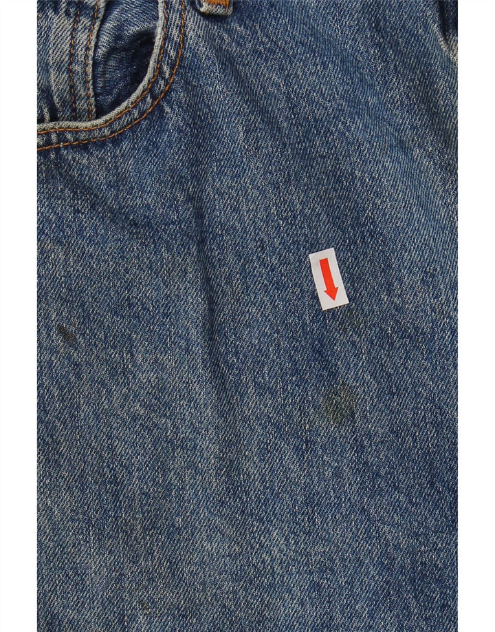 Calça jeans masculina Levi's 501 Straight W36 L28 azul algodão