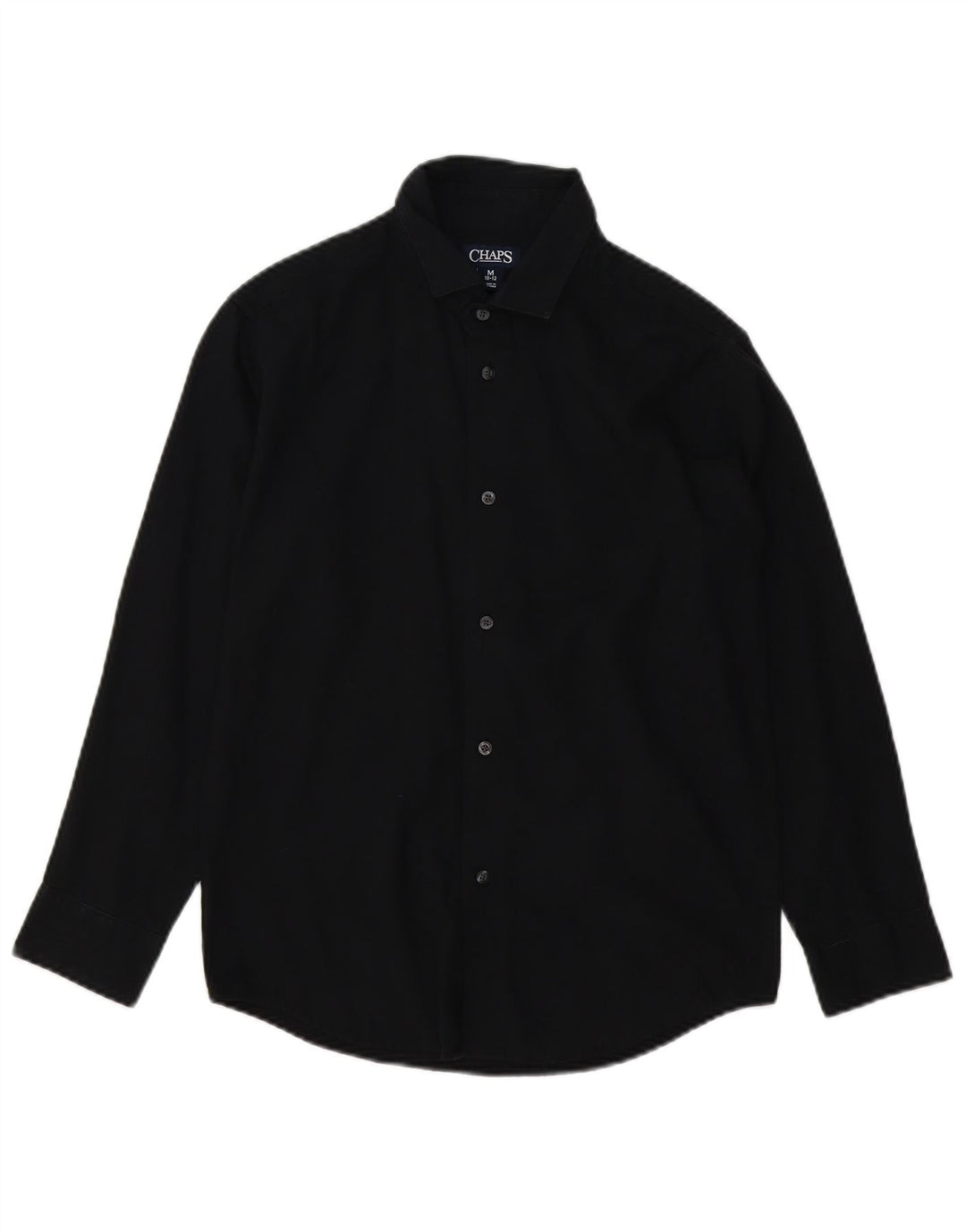 Camisa CHAPS Menino 10-11 Anos Médio Algodão Preto
