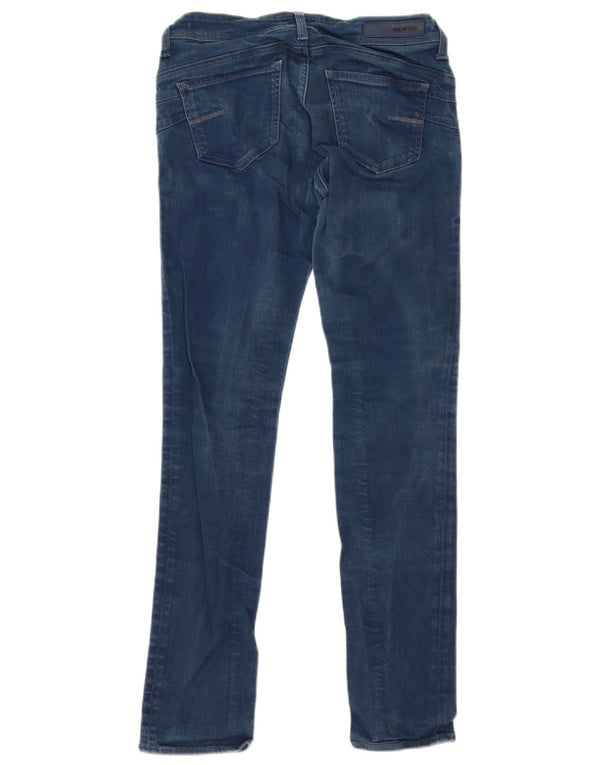 Meltin' Pot feminino Mom Slim Jeans W28 L32 algodão azul