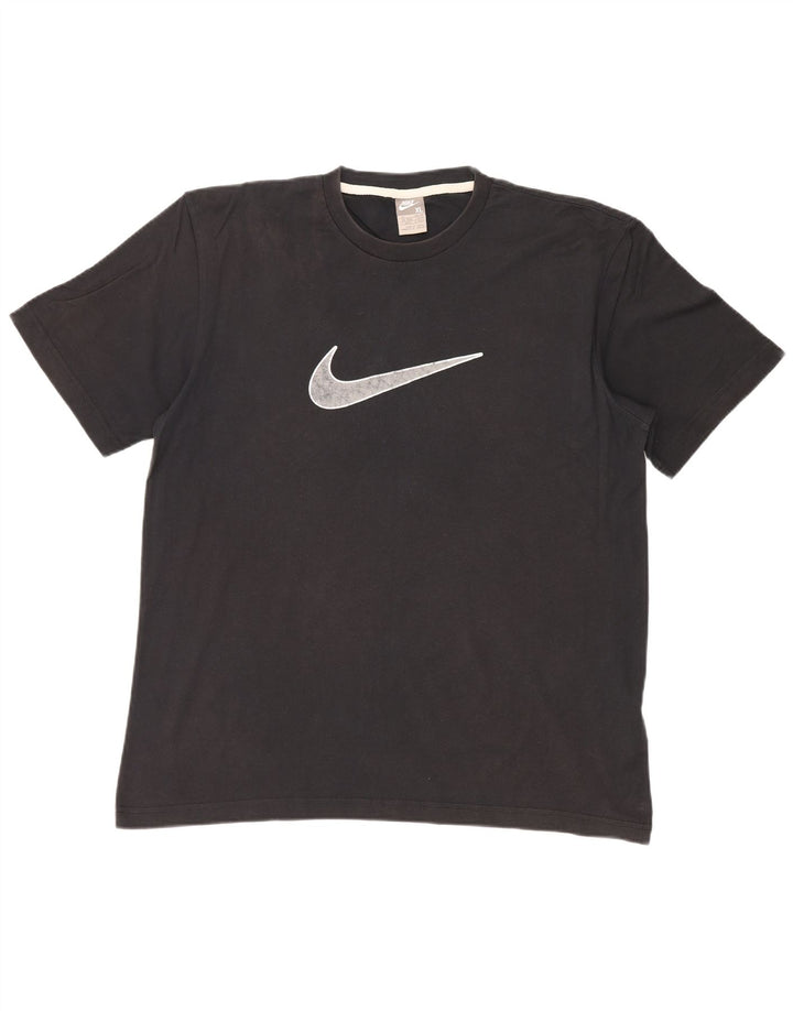 Camiseta gráfica masculina NIKE UK 45/47 XL algodão preto