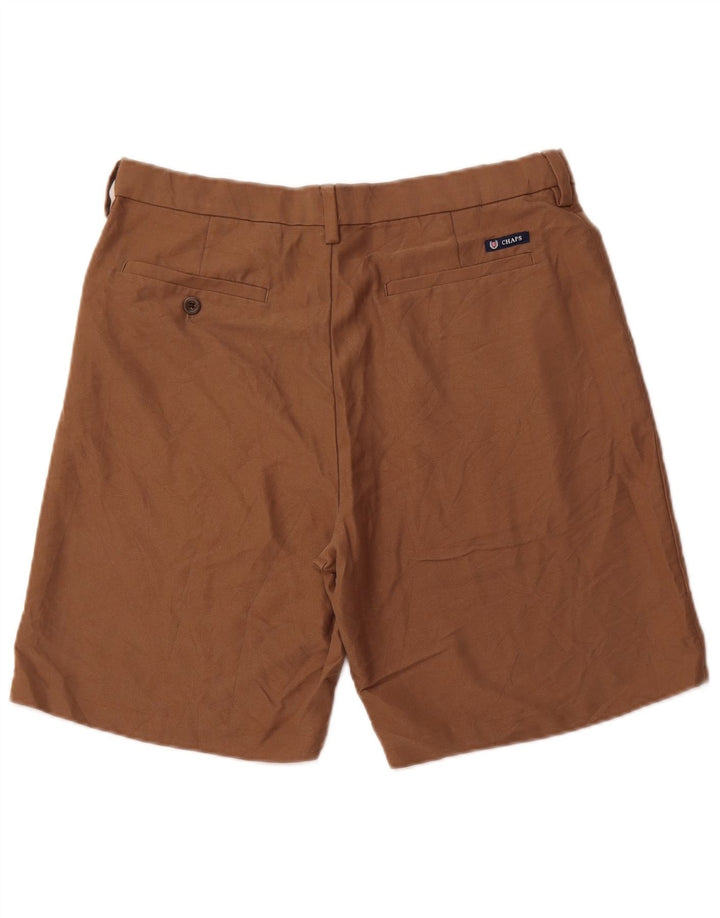 Shorts Chino Masculino CHAPS W33 Poliéster Marrom Médio