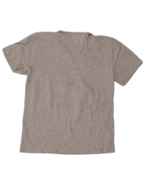 Camiseta masculina Nike Top pequeno algodão manchado cinza