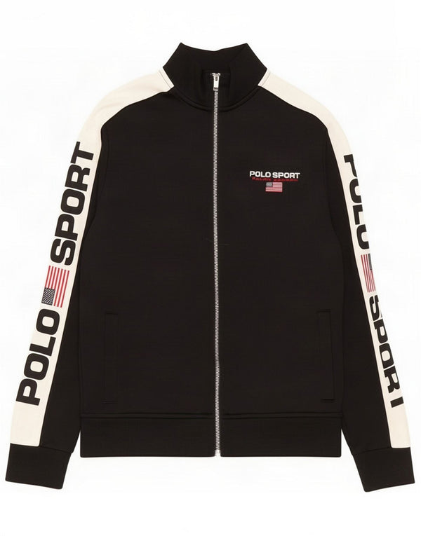 Ralph Lauren Polo Sport Boys Tracksuit Top Jacket 14-15 Years Large Black