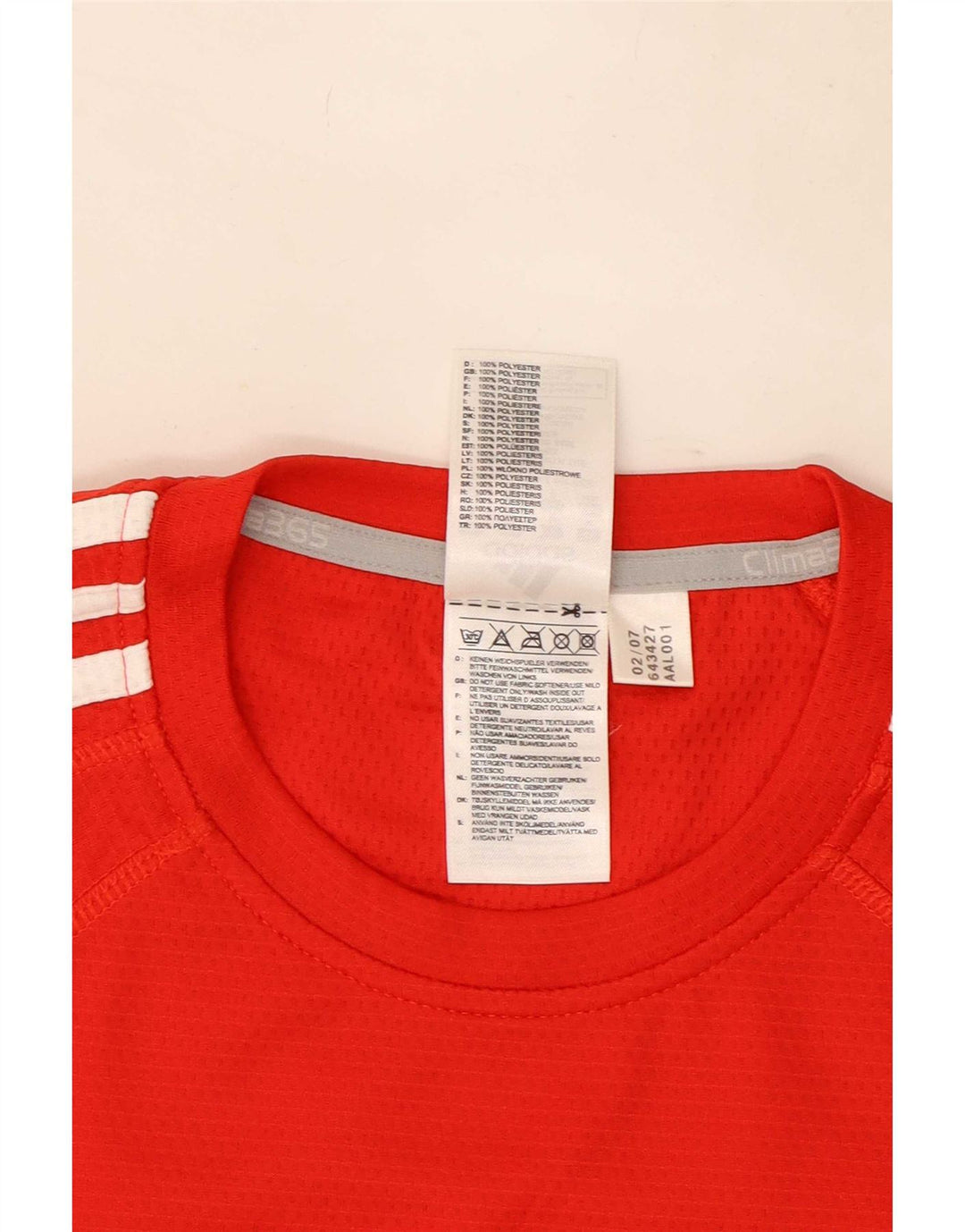 Camiseta Adidas Masculina Kruger Graphic Top Médio Poliéster Vermelho