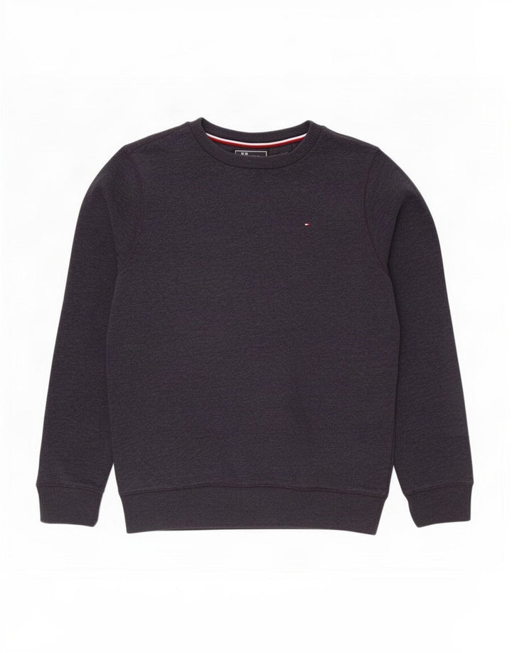 Moletom Tommy Hilfiger Menino 15-16 Anos Cinza Algodão
