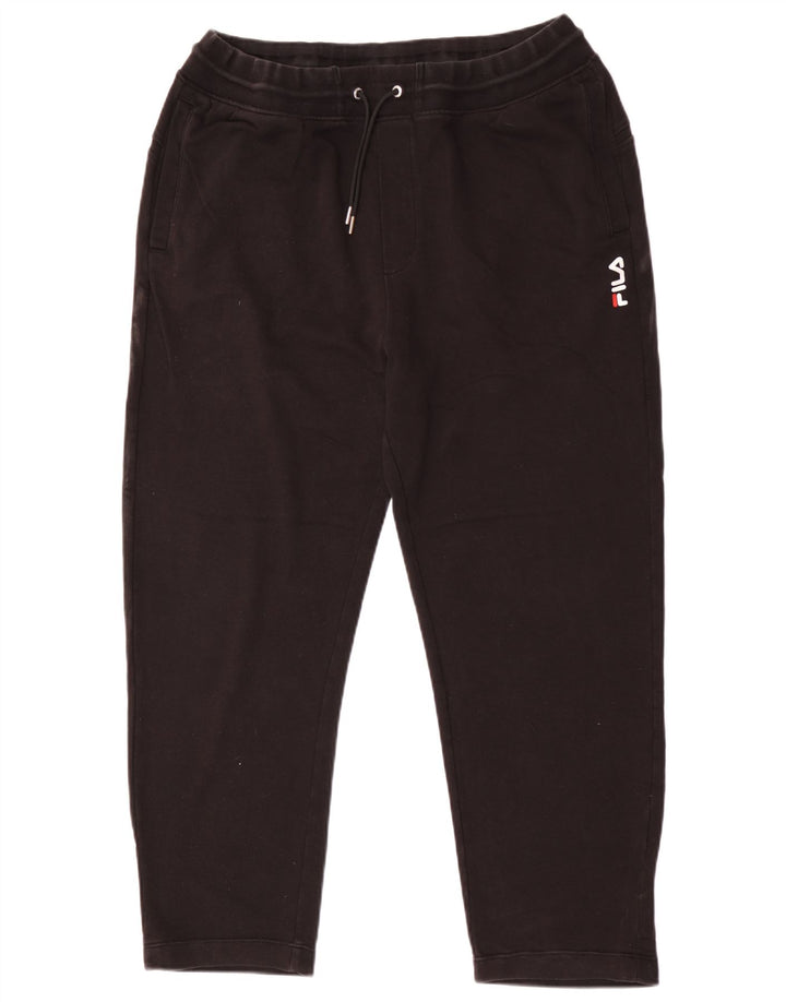 Calça de treino masculina Fila 2XL algodão preto