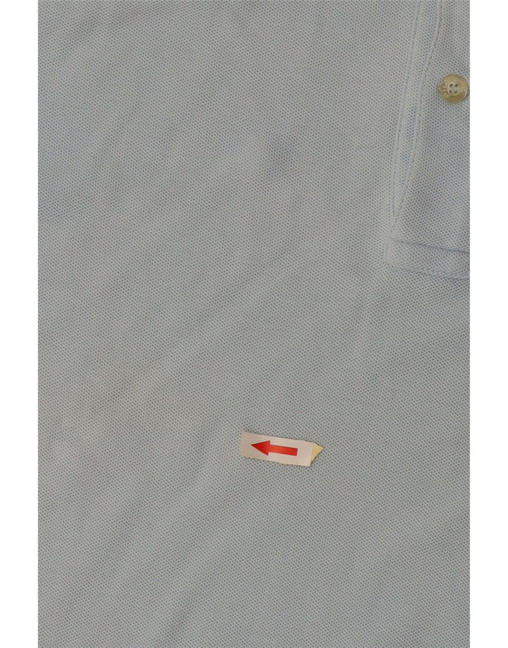 Camisa polo masculina FILA IT 50 algodão azul médio