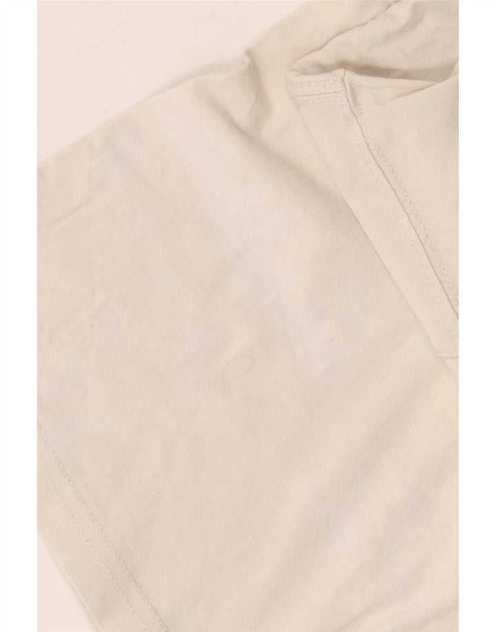 Camiseta masculina Nike Top médio off white algodão