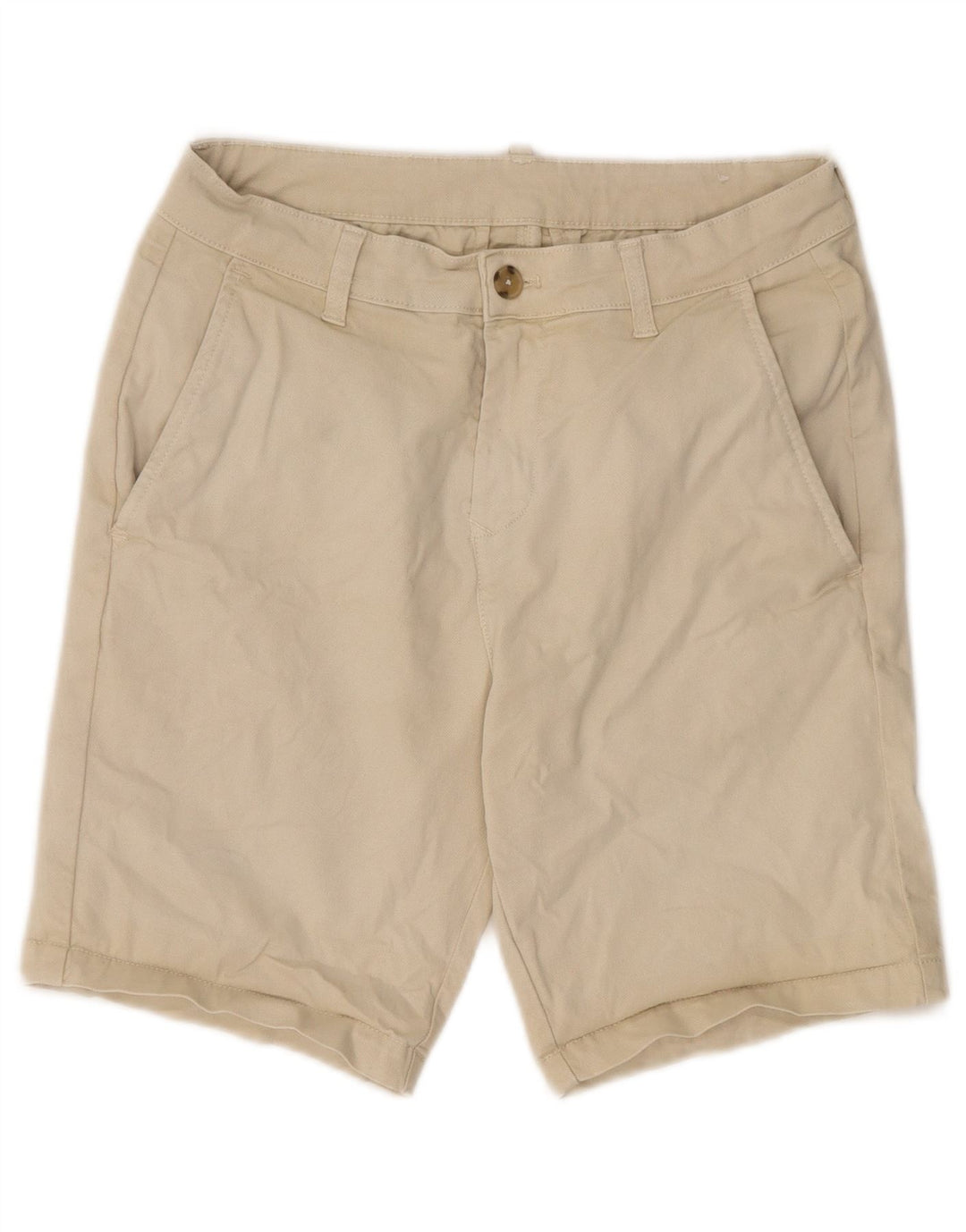 ZARA Mens Chino Shorts EU 36 XS W29 Bege