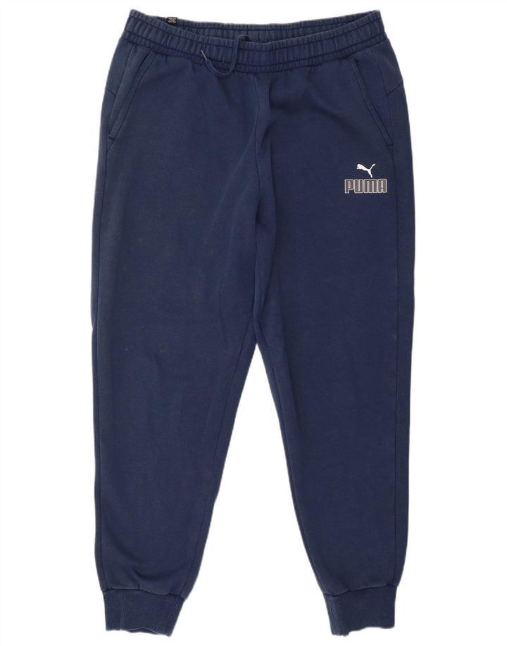 Calça de treino masculina Puma Joggers XL azul marinho