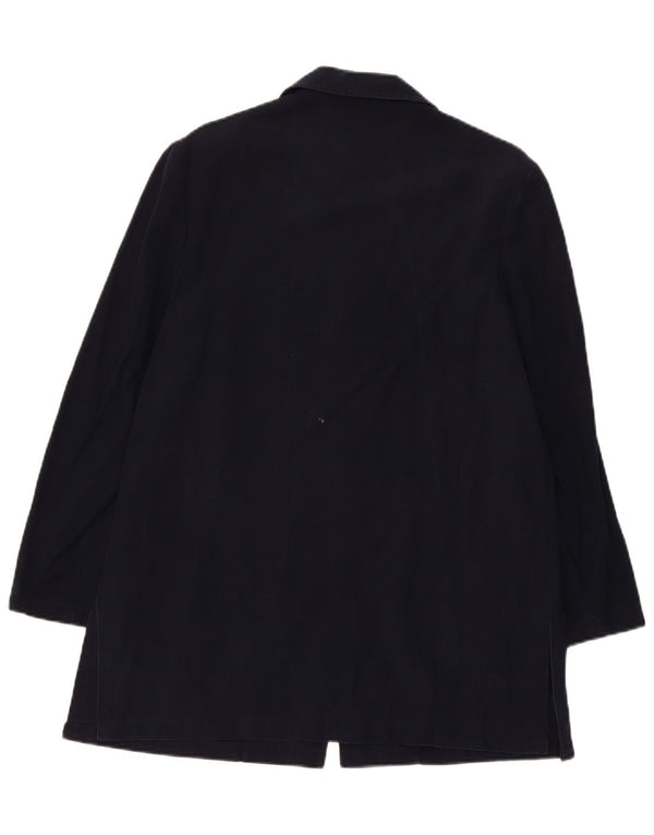 Jaqueta Marks & Spencer feminina St. Michael Blazer Reino Unido 14 grande azul marinho