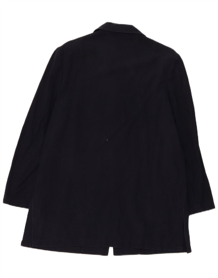 Jaqueta Marks & Spencer feminina St. Michael Blazer Reino Unido 14 grande azul marinho