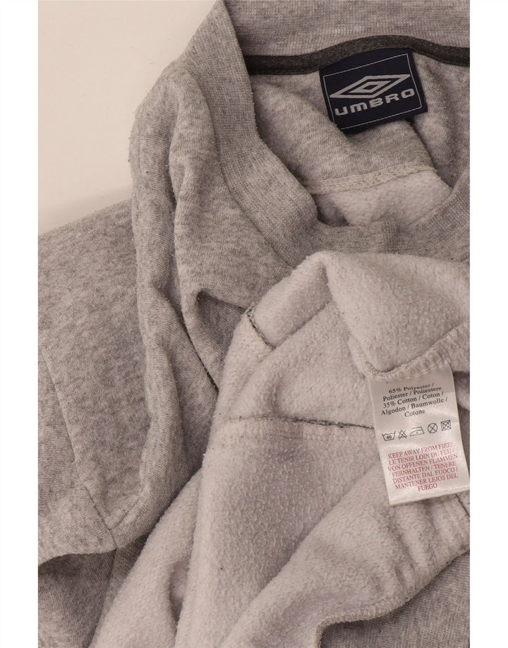 Moletom masculino Umbro Jumper XL cinza algodão