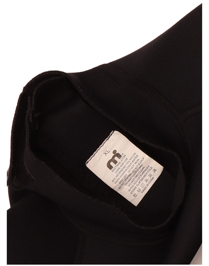 Macacão gráfico feminino Mistral UK 18 XL preto nylon