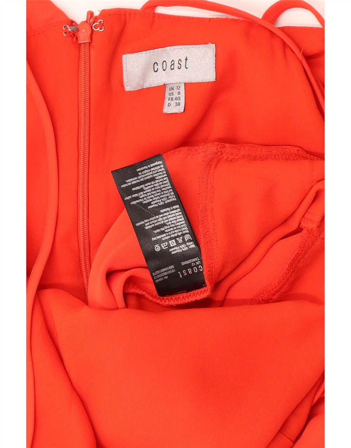 Macacão feminino Coast UK 12 poliéster vermelho médio