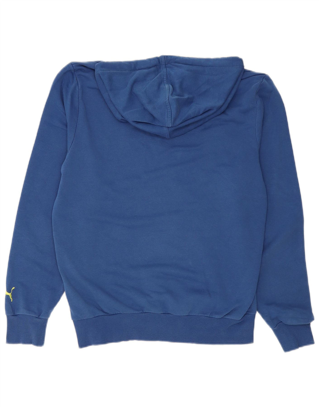 PUMA Mens Graphic Hoodie Jumper Pequeno Azul