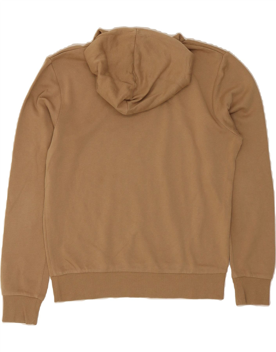 JACK & JONES Mens Graphic Hoodie Jumper XS Beige Cotton Vintage Jack & Jones and Second-Hand Jack & Jones from Messina Hembry 