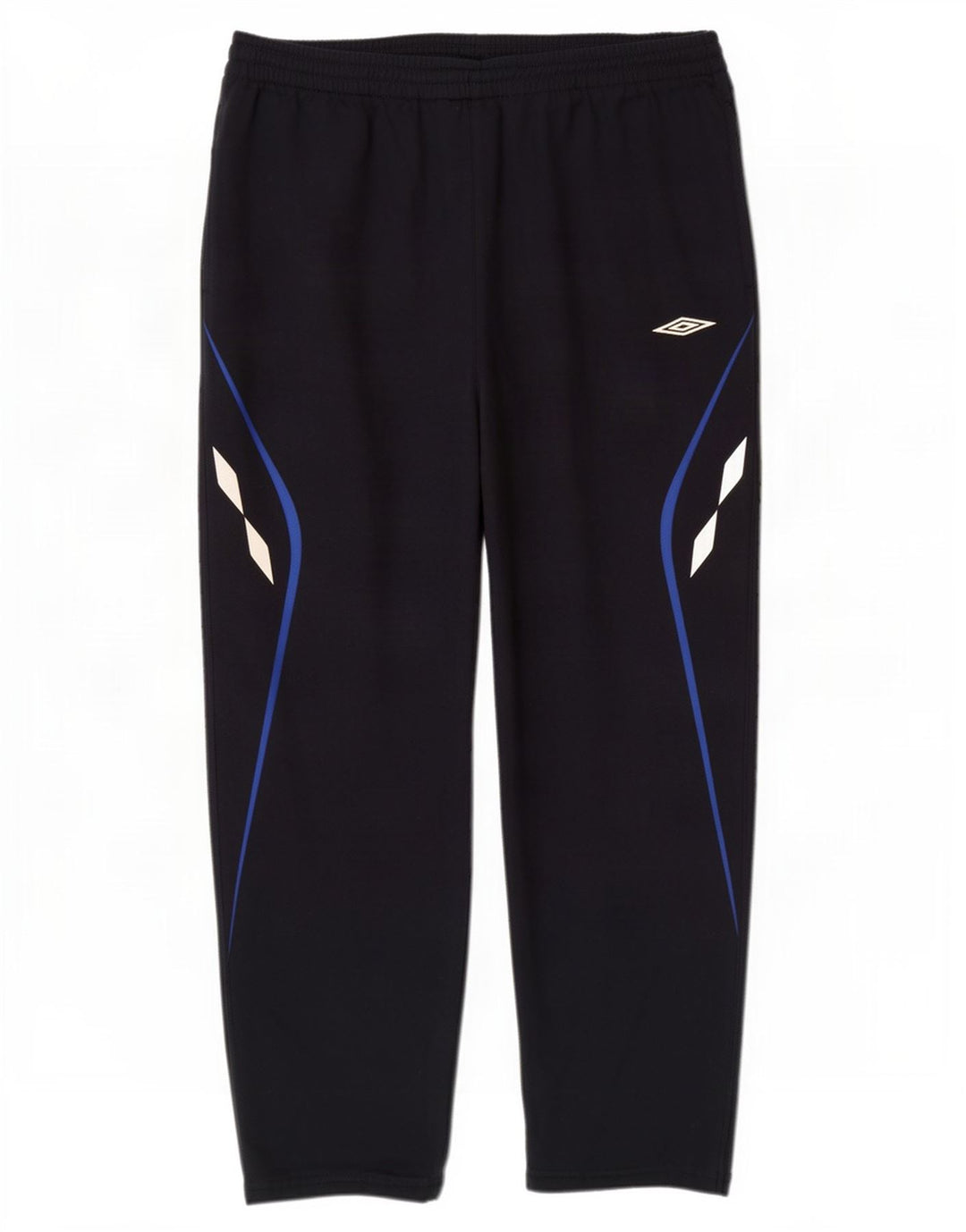 Umbro Calça de treino masculina Joggers 2XL Azul marinho Colourblock Poliéster