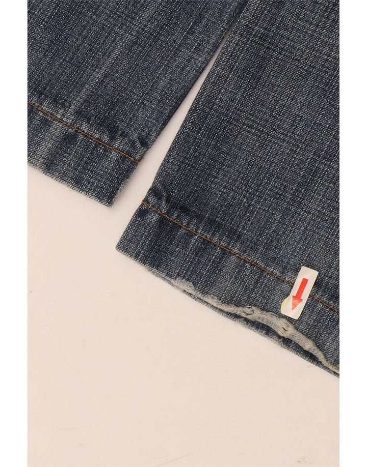 Dolce & Gabbana Mens Distressed Straight Jeans IT 48 Médio W32 L33 Azul