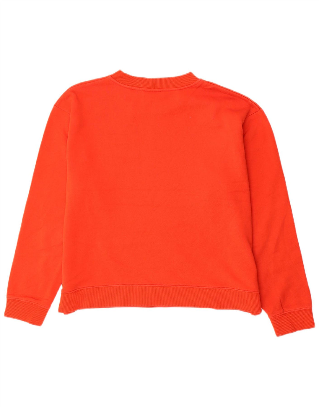 Suéter gráfico masculino ZARA grande algodão laranja