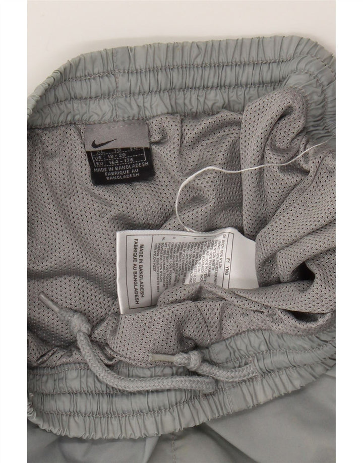 Calças de treino para meninos NIKE 13-14 anos XL cinza nylon