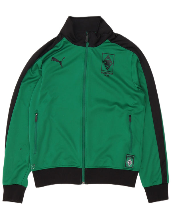 PUMA Mens Borussia Mönchengladbach Tracksuit Top Jacket Pequeno Verde