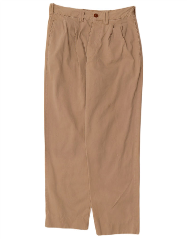 Calça chino masculina EL CHARRO W33 L30 algodão bege