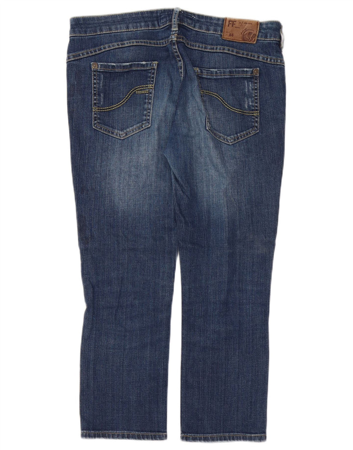 Calça jeans feminina Fat Face W34 L24 azul