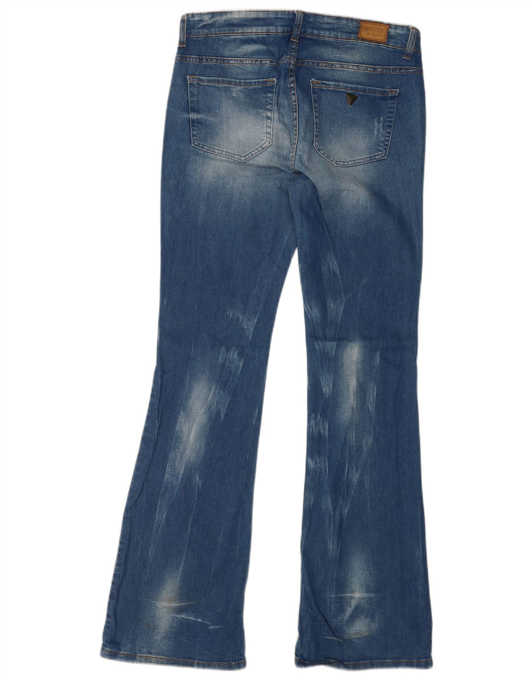Guess Jeans Bootcut Feminino W30 L30 Azul Algodão