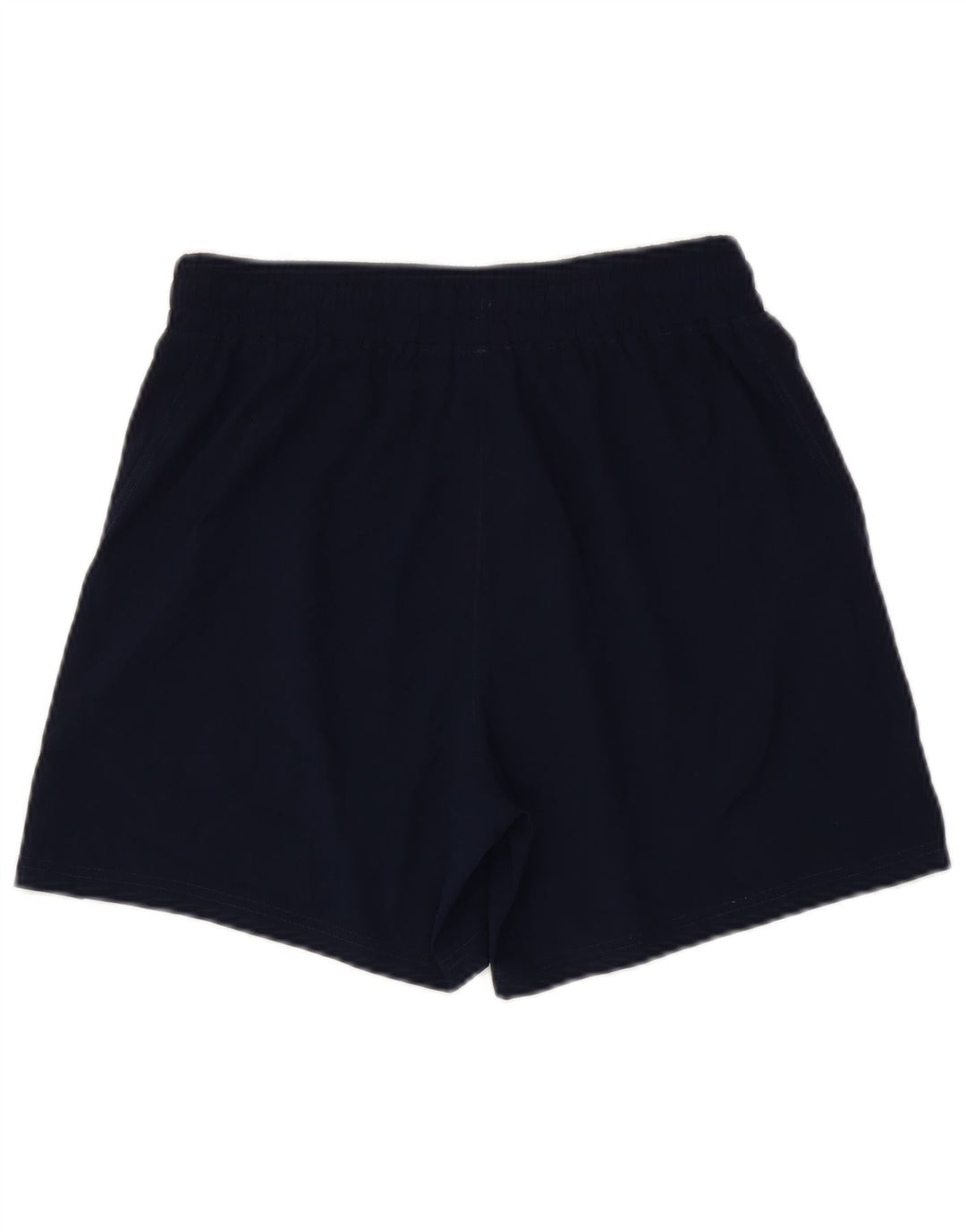Shorts esportivos masculinos ASICS médio azul marinho poliéster