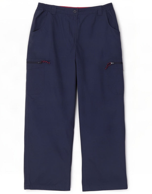 Calças cargo femininas de cintura alta Mountain Warehouse UK 12 Médio W30 L27 Na