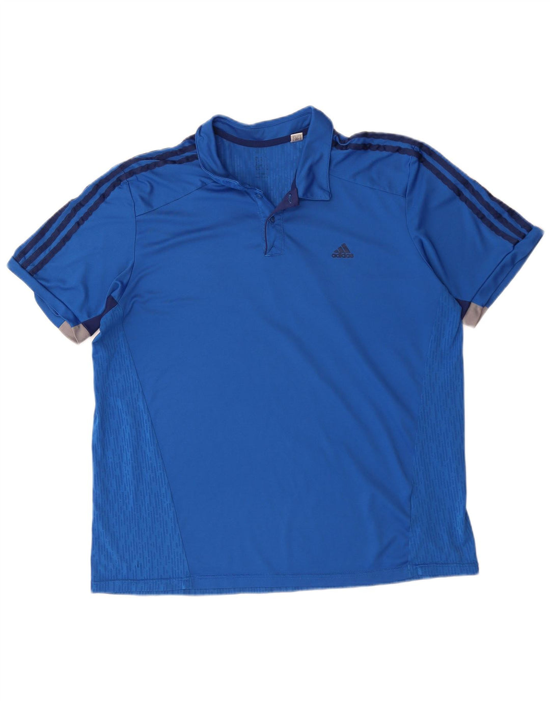 Camisa Polo Adidas Masculina Climacool Grande Azul