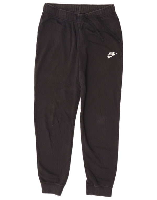 Calça de treino feminina Nike Joggers UK 12 médio preto algodão