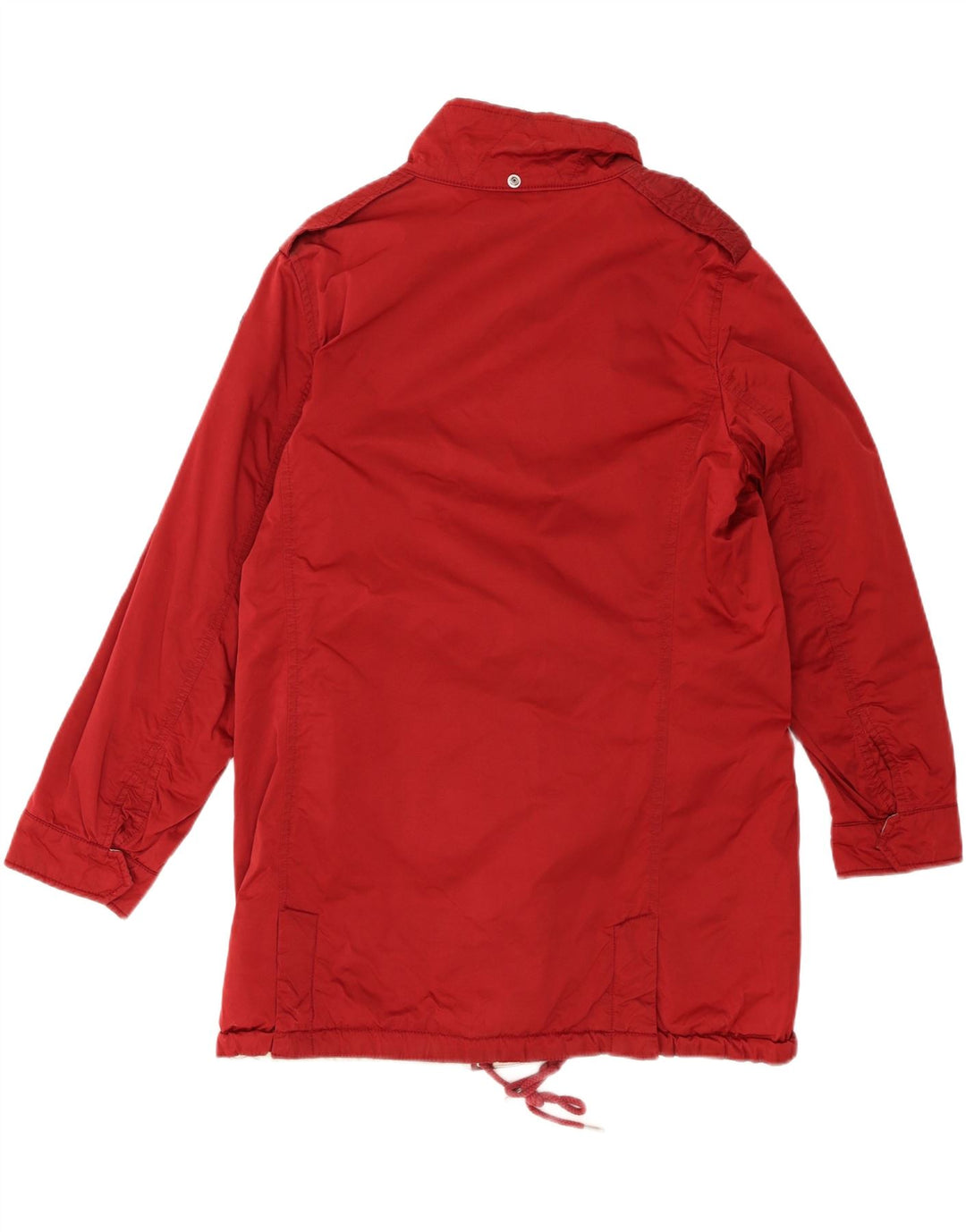 ARMANI JEANS Womens Padded Coat EU 46 XL Red Polyamide Vintage Armani Jeans and Second-Hand Armani Jeans from Messina Hembry 