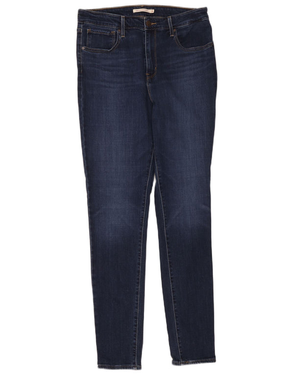 Calça jeans feminina Levi's 721 High Rise Skinny W31 L32 azul marinho algodão