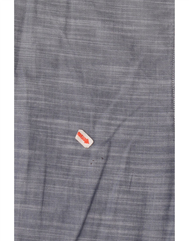 Camisa masculina de manga curta LEE Regular Fit 2XL algodão azul