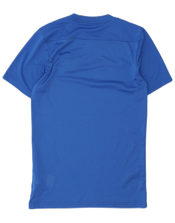 Camiseta masculina Nike Top pequeno azul poliéster