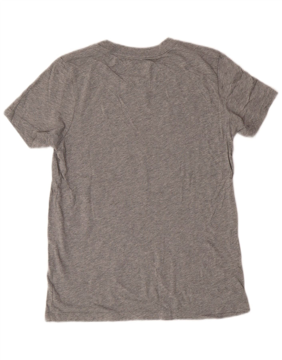 Camiseta feminina Converse com estampa gráfica UK 12 algodão cinza médio