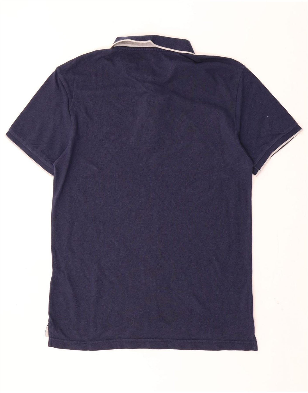 Camisa polo masculina LEVI'S Coupe Standard Standard Fit algodão azul marinho médio