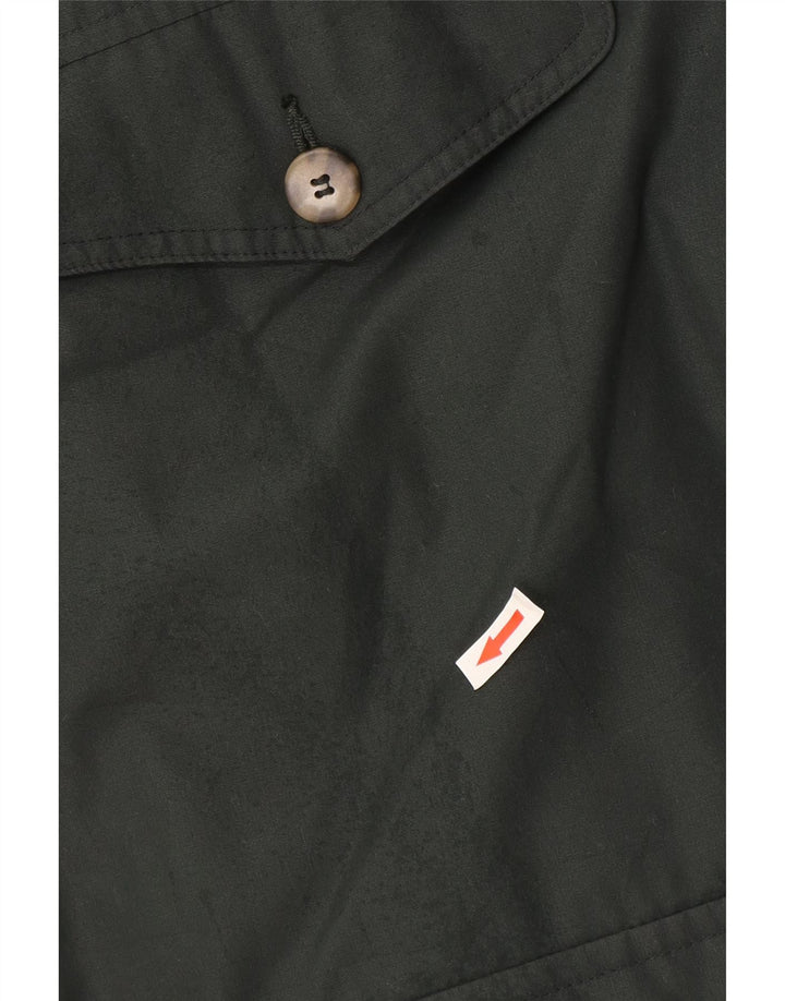 Jaqueta acolchoada masculina Eddie Bauer UK 42 XL verde poliéster