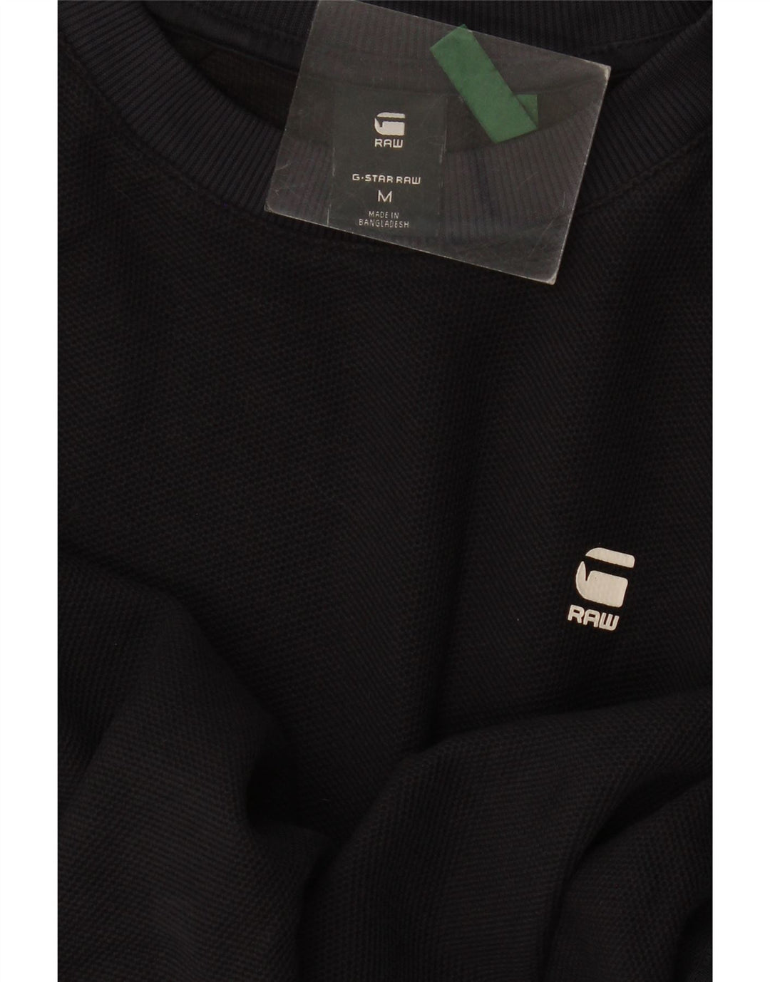 G-Star moletom masculino jumper médio preto