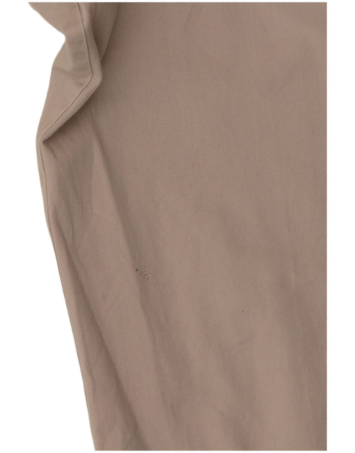Calça Chino Masculina Reta CHAPS W34 L29 Algodão Bege