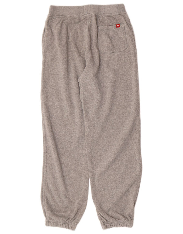 Calça de treino Nike Boys Joggers 13-14 anos XL cinza manchado de algodão
