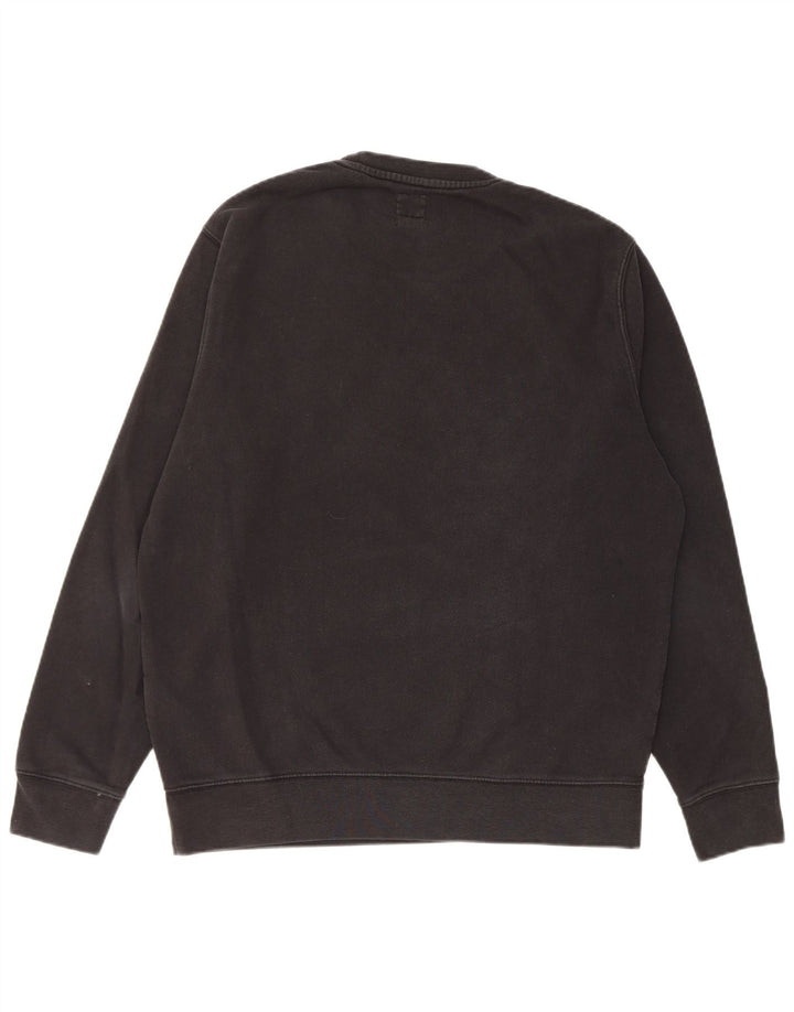Levi's Mens Standard Fit Moletom Jumper Médio Algodão Preto