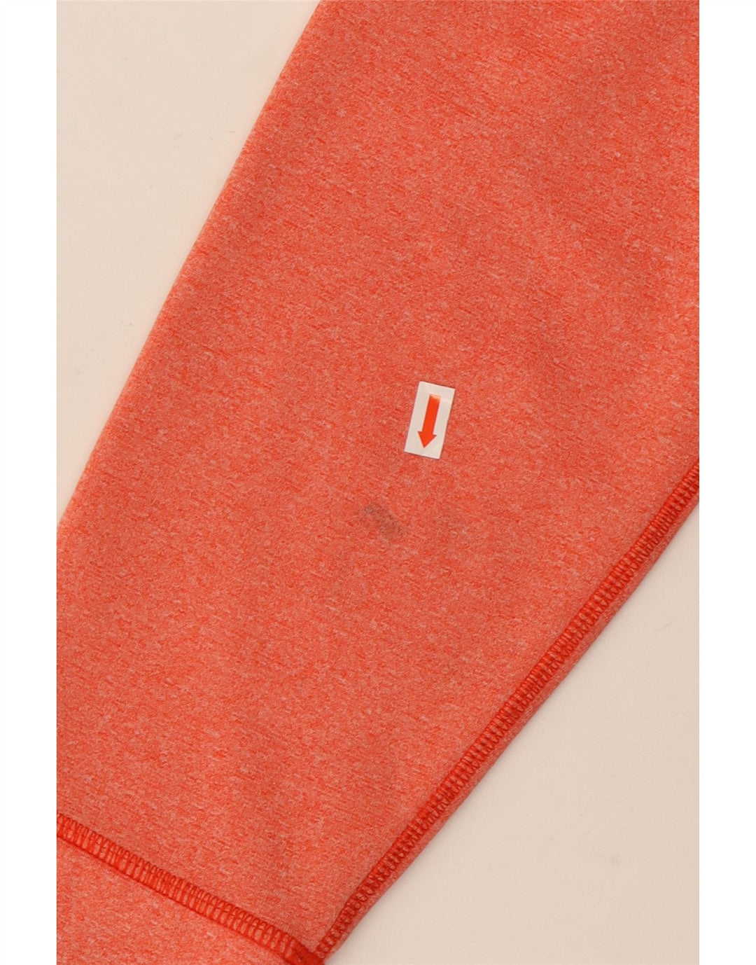 Jumper feminino com capuz gráfico THE NORTH FACE Reino Unido 14 grande poliéster laranja