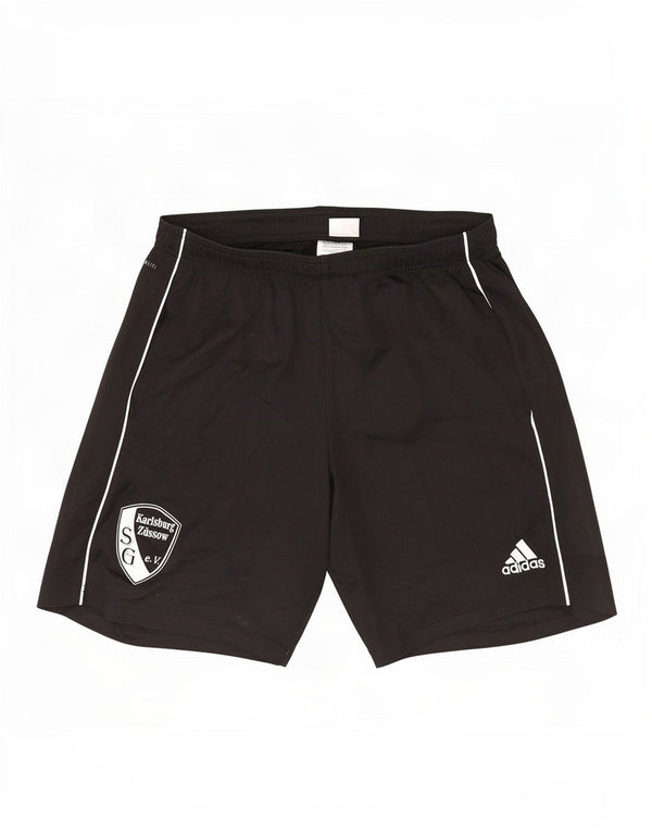 Adidas Mens Aeroready Graphic Sport Shorts Medium Black Polyester